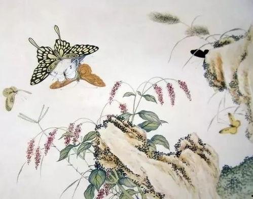 国画蝴蝶的画法视频,轻盈飘逸，栩栩如生